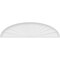 Ekena Millwork Elliptical Sunburst Architectural Grade PVC Pediment, 72"W x 19"H x 2"P PEDPS072X190ELL01 - alternate 3